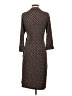 Attention Chevron-herringbone Brown Casual Dress Size S - photo 2