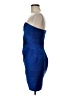 BCBGMAXAZRIA 100% Polyester Blue Cocktail Dress Size 8 - photo 5