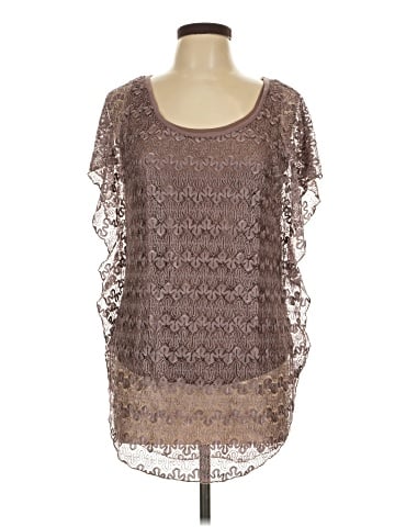 Lavish Short Sleeve Blouse (view 1)