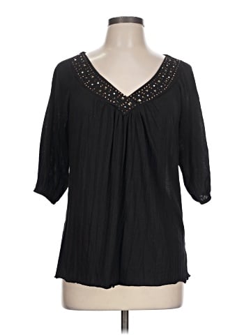 French Laundry 3/4 Sleeve Blouse (view 1)