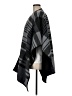 Ike Behar 100% Polyester Gray Poncho One size - photo 5