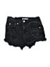 Almost Famous Stars Black Denim Shorts Size 3 - photo 1