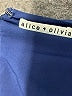 Alice + Olivia 100% Polyester Blue Casual Dress Size L - photo 7