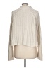 American Eagle Outfitters 100% Polyester Ivory Turtleneck Sweater Size L - photo 2