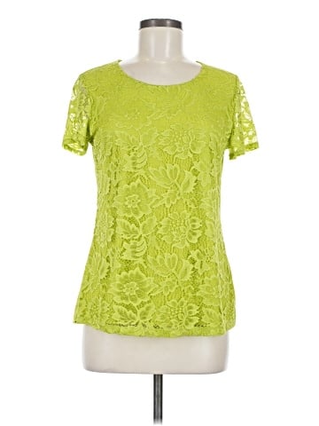 Susan Graver Short Sleeve Top (view 1)