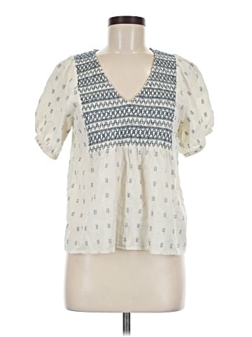 Madewell Short Sleeve Blouse (view 1)