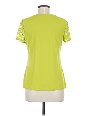 Susan Graver Short Sleeve Top (view 2)