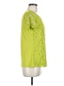 Susan Graver Green Short Sleeve Top Size M - photo 4