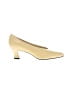 Nine West Ivory Gold Heels Size 7 1/2 - photo 1
