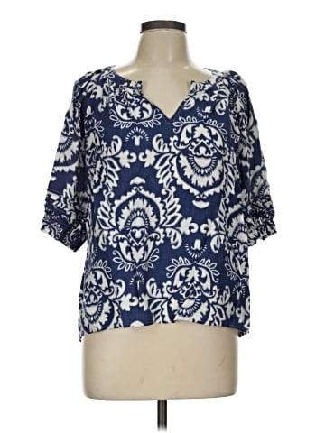 Ellison Short Sleeve Blouse (view 1)