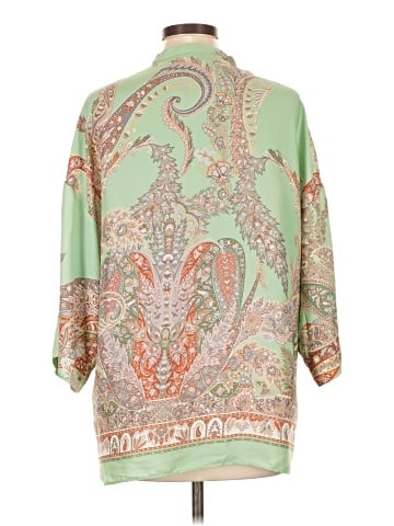 Zara Basic 3/4 Sleeve Blouse (view 2)