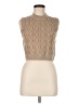 Shein 100% Acrylic Tan Sweater Vest Size 6 - photo 1