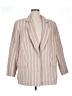 ELOQUII Stripes Ivory Blazer Size 16 - photo 1