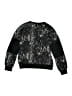 Assorted Brands Print Black Pullover Sweater Size 8 - photo 2