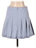 Uniqlo Solid Gray Casual Skirt Size 28 waist - photo 2