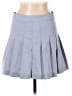 Uniqlo Solid Gray Casual Skirt Size 28 waist - photo 1