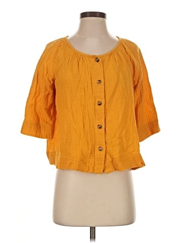 Madewell 3/4 Sleeve Blouse (view 1)