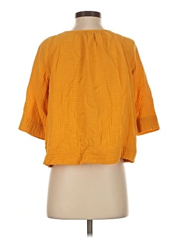 Madewell 3/4 Sleeve Blouse (view 2)