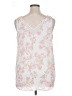 Maurices 100% Polyester Pink Sleeveless Blouse Size XL - photo 2
