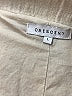 Crescent 100% Linen Tweed Yellow Shorts Size L - photo 3