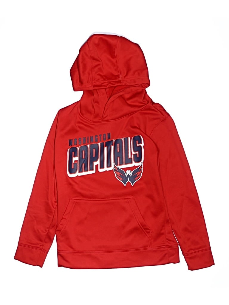 Pre-owned Nhl Kids' Pullover Hoodie In Red