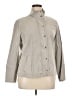 Lucky Brand Solid Gray Ivory Jacket Size XL - photo 1
