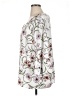 Avenue 100% Polyester Floral White 3/4 Sleeve Blouse Size 14 Plus - photo 5