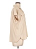 Rose + Olive 100% Polyester Tan Short Sleeve Blouse Size L - photo 4