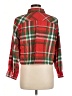 Lands' End 100% Cotton Plaid Red Long Sleeve Blouse Size M (petite) - photo 2