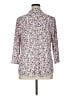Charter Club Floral Pink 3/4 Sleeve Blouse Size XL - photo 2