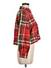 Lands' End 100% Cotton Plaid Red Long Sleeve Blouse Size M (petite) - photo 4