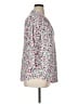 Charter Club Floral Pink 3/4 Sleeve Blouse Size XL - photo 4