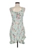 No Boundaries Floral Blue Cocktail Dress Size 7 - 9 - photo 1