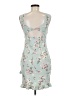 No Boundaries Floral Blue Cocktail Dress Size 7 - 9 - photo 2