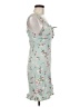 No Boundaries Floral Blue Cocktail Dress Size 7 - 9 - photo 4