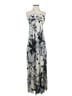 6 Degrees Graphic Silver Casual Dress Size S - photo 1