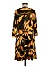Chico's Print Yellow Casual Dress Size Med (1) - photo 2
