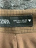 Zara Chevron-herringbone Brown Shorts Size L - photo 3