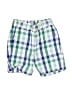 Janie and Jack 100% Cotton Plaid Blue Shorts Size 6-12 mo - photo 1