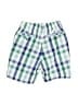 Janie and Jack 100% Cotton Plaid Blue Shorts Size 6-12 mo - photo 2