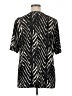 Susan Graver Black Short Sleeve Blouse Size 1X - photo 2