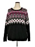 Torrid 100% Acrylic Argyle Black Pullover Sweater Size 2X Plus (2) - photo 1