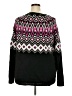 Torrid 100% Acrylic Argyle Black Pullover Sweater Size 2X Plus (2) - photo 2
