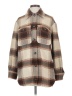 BB Dakota Plaid Brown Coat Size S - photo 1
