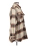BB Dakota Plaid Brown Coat Size S - photo 4