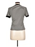 J.Crew Stripes Ivory Short Sleeve Turtleneck Size L - photo 2