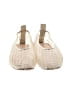 J.Crew Metallic Ivory Flats Size 8 - photo 2