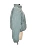 Wild Fable Solid Teal Faux Fur Jacket Size L - photo 4