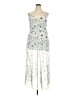 Leith 100% Polyester Silver Cocktail Dress Size XXL - photo 1