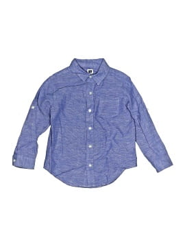 Janie And Jack Long Sleeve Button Down Shirt